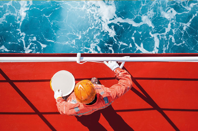 ویژگی انواع رنگ دریایی و کاربرد آن